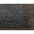 thumbnail image 4 of Nourison Malibu Shag MSG01 Charcoal Indoor Area Rug - 7'10" x SQUARE, 4 of 8