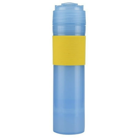 

French Press Travel Mug Red Self Lock Portable Coffee Maker Travel Coffee Mug Blue