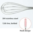 thumbnail image 6 of Ergonomic Handle Balloon Whisk Manual Eggs Whisks Machine Perfect for Home Cooks, 6 of 11