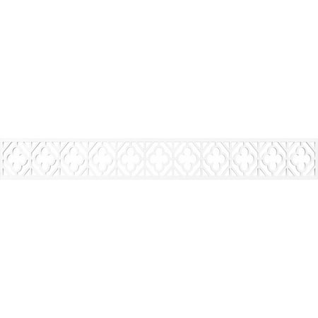 

Ekena Millwork 46 1/4 W x 6 H x 3/8 T Hazelton Fretwork Moulding Architectural Grade PVC