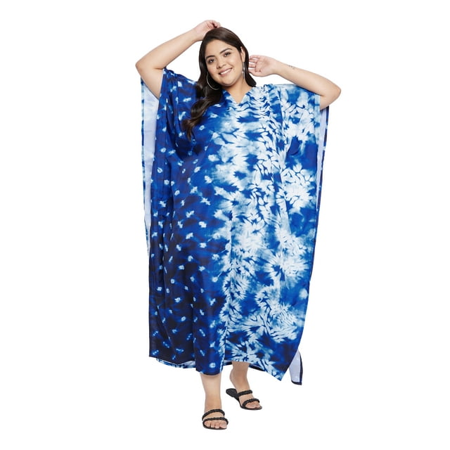 Caftans pour Femmes Longue Maxi Grande Taille Robe Caftans Manches 3/4 Robes pour Dames Filles en Ligne