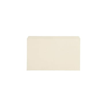 Business Source, BSN43566, Straight Cut 1-ply Legal-size File Folders, 100 / Box, Manila