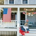thumbnail image 5 of Wzzjkit 4th of July Decorations Banner Outdoor Patriotic Memorial Day Independence Day Flag, Flag Day Gnome Yard Sign Bunting Background for Photography for Indoor Home House Decor Party Supplies, 5 of 6