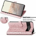 thumbnail image 6 of for Google Pixel 6 (6.4 Inch) Cartoon Cute Wallet Case,Cat Dog Style Flip Phone Cover with ID Card Holder PU Leather Cases for Google Pixel 6 MG Rose Gold, 6 of 15