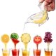 thumbnail image 1 of Exprimidor manual de plástico portátil con pinza para limón, exprimidor de limón transparente, exprimidor manual de frutas pequeño, 1 of 4