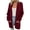 Wine, variant on Chunky Knit Cardigans for Women Long Sleeve Open Front Sweaters Solid Color Above the Knee Cardigan Fall Knitwear