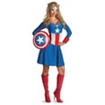 thumbnail image 2 of Women's Large Female 12-14 Captain America American Dream Costume, 2 of 2