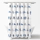 thumbnail image 2 of Cortina de ducha Rowley Birds Navy Single 72X72 Lush Decor 16T004143, 2 of 2