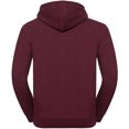 thumbnail image 2 of Russell - Sudadera con cremallera y capucha Authentic para chico hombre (Burdeos Jaspeado), 2 of 2
