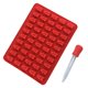 thumbnail image 1 of Molde para Fondant, fabricante de cubitos de hielo de Chocolate, herramienta antiadherente para hacer pasteles, molde de silicona para hornear Herramientas y accesorios para hornear gran rojo Bewildely HA001621-05, 1 of 6