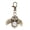 Bronze, variant on Analog Quartz Owl Carabiner Watch for Women Men : Luminous Hands Clip-On Backpack Keychain Pocket Watch,Unisex Silver