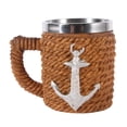 thumbnail image 2 of Artículos de Vasos de resina Cabezas de Taza para beber Marron Gloria Taza de resina Taza de agua de café, 2 of 6