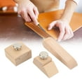 thumbnail image 1 of 3Pcs Wooden Sandpaper Sanding Block Wood Hand Sanding Block Clip Leather Craft Edge Sanding Tool, 1 of 8