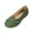 Green, variant on Willtoo Women’s Metal Buckle Strap Ballet Flats, Round Toe Slip‑on Dress Casual Shoes, Soft Light‑Weight Flat Footwear Office Daily Business Comfortable Walking Shoes