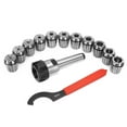 thumbnail image 3 of Collet, Alliage d'Acier à Ressort Matériau Petit Corps Durable ER32 Mandrin de Collet, pour Fraiseuses de Forage, 3 of 8