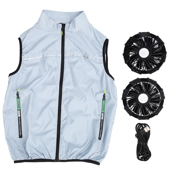 Cooling Vest,Cooling Vest with 2 Cooling Jacketwith Fans Body Cooling Vest Time-Tested Durability