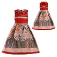 thumbnail image 4 of SUEE Girls Moana Princess Fancy Dress Sleeveless Halloween Costume Dress up 4-9 Years, 4 of 7