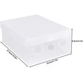 thumbnail image 2 of 16Pcs Stackable Shoe Box Storage Clear Solid Breathable Plastic Shoe Box with Front Door 28 * 18 * 9.5cm for High Heels Sneakers Sneakers Size 41, 2 of 5