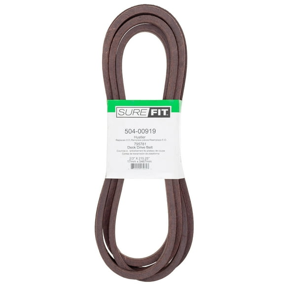 SureFit Deck Drive Belt for 795781 Hustler 60" Rear Discharge Deck XR7
