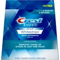 Crest 3D White Whitestrips, Enamel Safe 1 Hour Express Teeth Whitening