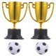 thumbnail image 5 of 3 juegos de trofeos, pequeños premios de plástico, premios ganadores, trofeos deportivos, 5 of 6