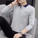 thumbnail image 4 of Camiseta tipo polo con cuello para hombre, ropa para hombre, 100 % algodón, cuello de calidad, poliéster, camiseta de moda Harajuku normal, camiseta FA, 4 of 5