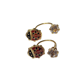 thumbnail image 2 of ARETES DE CATARINA DE ORO LAMINADO  1 PAR, 2 of 4