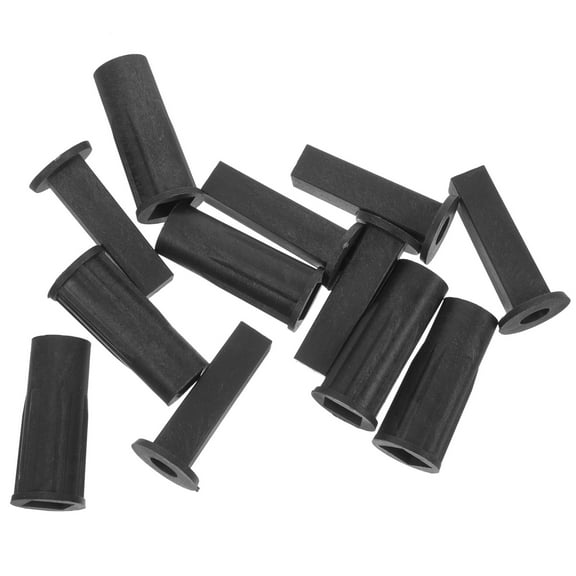 Niceauty 6Pcs Portable Black Plastic Christmas Tree Bracket Convenient Xmas Tree Fixing Tool