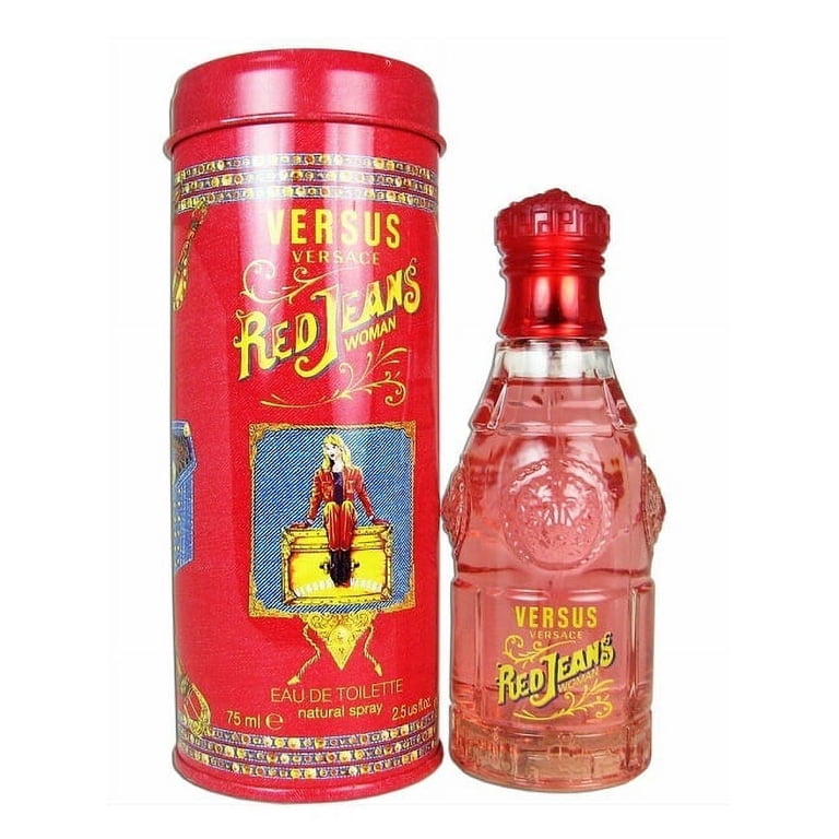 Versace, Red Jeans Eau de Toilette Spray, 2.5 oz, Women - Walmart.com