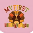 thumbnail image 4 of Inktastic First Thanksgiving Turkey Boys or Girls Baby Bib, 4 of 4