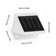thumbnail image 5 of Solar 4 Led Valla Luz Impermeable Exterior A Prueba De Lluvia Patio Lámpara De Pared Pequeño Pared Con Interruptor De Control De Luz Inteligente Para Patio Parque Al Aire Libre Serendint HA016694-00, 5 of 7
