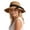 Khaki, variant on Beach Sun Straw Hats for Women Sun Protection Wide Brim Summer Straw Hat Color Pink Size One Size