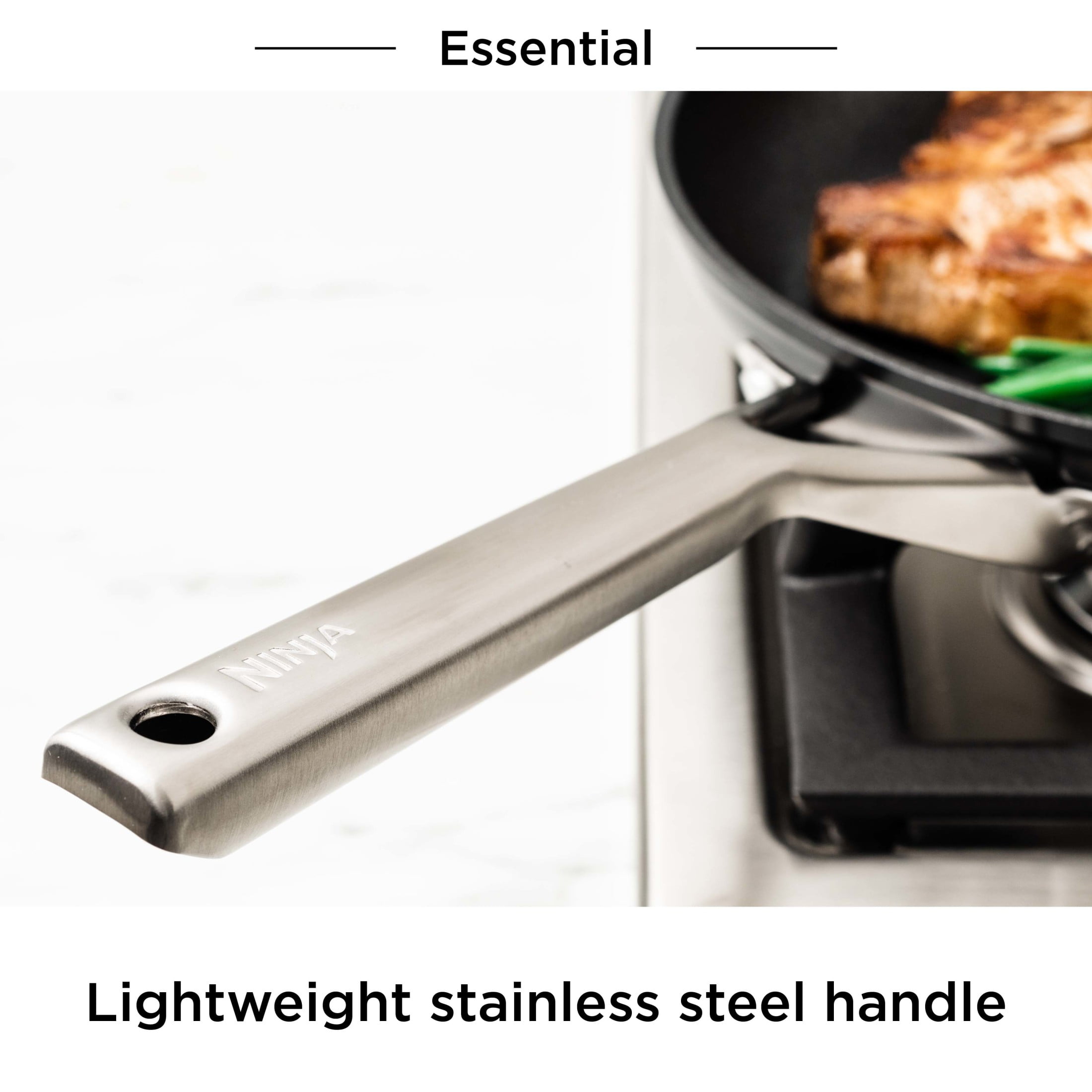 ニューオフィシャル 5番10ダース Ninja - Brandclub - Ninja NeverStick Essential 10-Piece Cookware