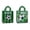 A02-Green, variant on CoreLiving Soccer Goodie Bags with Handles, Soccer Gift Bags for Sports Party Favors, Reusable Non-Woven Soccer Treat Bags for Team Snacks and Candy Gifts