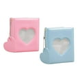 thumbnail image 1 of 2 piezas lindo portatarjetas de fotos de 3 pulgadas Love Heart Photocard Binder Collectbook bolsillos, álbum de fotos para mujeres perfecl  Libro titular de la tarjeta fotográfica, 1 of 6