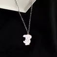 thumbnail image 2 of Collar Cadena Colgante De Perro Lindo Perrito French Poodle, 2 of 6