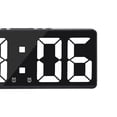 thumbnail image 2 of Reloj despertador electrónico Cateissary con función de repetición para dormitorio color espejo, 2 of 6
