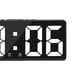 thumbnail image 2 of Reloj Despertador Digital LED Bewildely Superficie de Espejo, 2 of 6