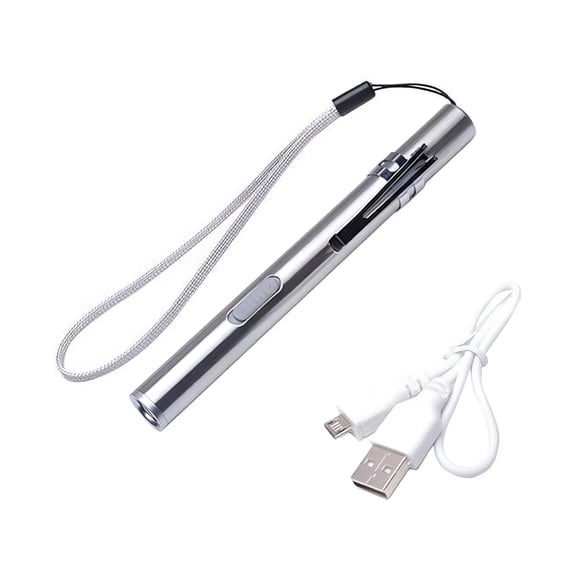 HIBIBUD 10000 Lumens Super Bright Led Usb Rechargeable Pen Pocket Torch Lamp Portable Pen Flashlight Rechargeable