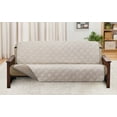 thumbnail image 2 of Futon Cover Taupe/Beige, 2 of 2