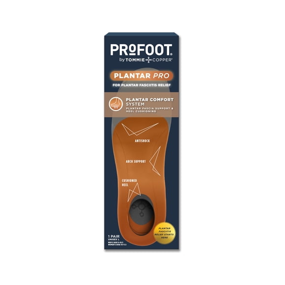 Plantillas PROFOOT 2XL con Soporte de Arco y Amortiguación