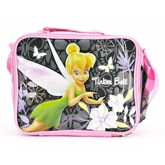 Tinker Bell Black and Pink Lunch Box