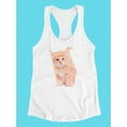 thumbnail image 3 of Cute Siberian Kitten Tank Women -Image by Shutterstock, Female x-Small, 3 of 4