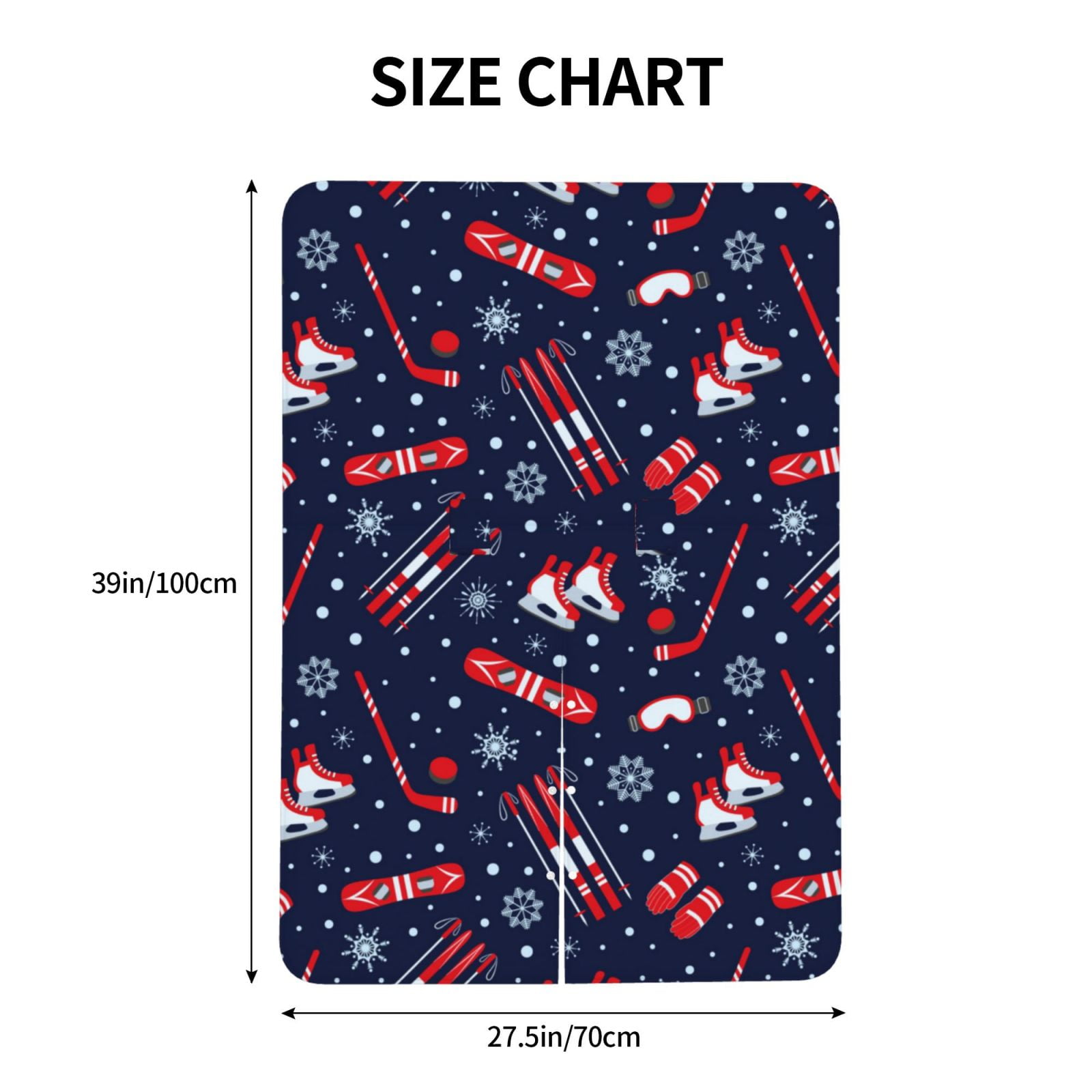 Car Seat Cover Baby - Winter Skiing Snowflakes Breathable Infant Car Seat Cover for Baby Carseat, Lightweight Comfort Baby Essentials Must Haves Newborn Stuff for Girl Boy