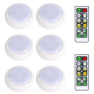 Starxing Puck Lights, Battery Operated Light, with Remote Control, Led  Under Cabinet Lighting, Dimma…See more Starxing Puck Lights, Battery  Operated