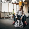 thumbnail image 4 of V Bar Row Landmine Handle Attachment for Barbell Bars, Solid Double D Handle, T-Bar Row Handle Attachments with Non-Slip Rubber Grip, Fits Olympic Bar Strength Training Bar, 4 of 7