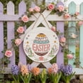 thumbnail image 6 of YingYouFu Easter Welcome Sign Wooden Handcrafted Rural Style Door Hanger for Indoor Outdoor Home Decor Spring Holiday Greeting and Wall Decoration, 6 of 6