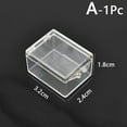 thumbnail image 1 of MYG Clear Plastic Box Rectangular Insect Specimen Display Desktop Storage Boxes, 1 of 9