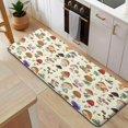 thumbnail image 5 of Red Mushroom Frog Light Pattern Kitchen Rug Mat,Kitchen Runner Rugs Non Skid Washable,Decorative Kitchen Floor Mats for Kitchen,Sink,Laundry,17"x47.2", 5 of 7