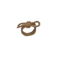 thumbnail image 2 of Hemp Rope Bow Napkin Ring 2PC Hand Woven Table Decor Exquisite Versatile Decor for Wedding Party Family Dinner Formal Casual Gathering Housewarming Holiday Gifting Dining Tabletop Decor, 2 of 6